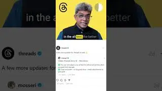 Instagram Threads Releases New Features & Updates to the Web Version  #Shorts