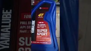 Yamaha full synthetic motorcycle engine oil 10w 40 super sports#engineoil #yamaha
