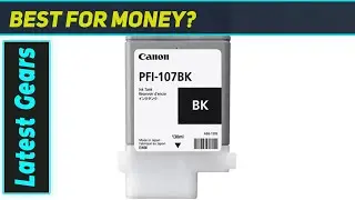 Canon PFI-107BK Black Ink: Unmatched Quality for iPF680, 685, 780, 785 Printers