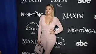 Francesca Ricci MAXIM Magazine Sept/Oct Issue Release Party Red Carpet