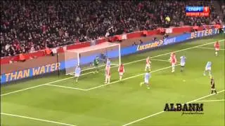 Jack Wilshere amazing save vs Man City