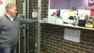 Leuze safety light curtain with reduced resolution video #1
