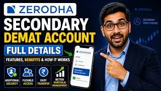 Zerodha Secondary Demat Account | Features, Uses and Benefits I Tax Saving