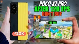 POCO X7 Pro After 120FPS BGMI Test 😱 | FPS Drop, Heating Issues & Battery Drain | ₹20K Big Mistake?