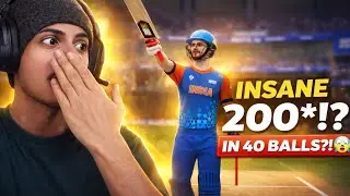 200 in Just 40 Balls?! 😱 | Dream Cricket 25*