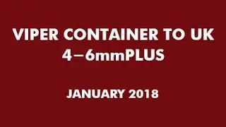 VIPER Part Worn Tyres Container to UK 4-6mmPLUS