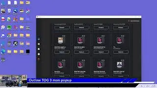 Outlaw 3 man TOG rules team pop up