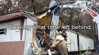 After Years of NEGLECT, We gave this LAND a Second Chance!! HOUSE TEAR DOWN was VACANT for 30years! 