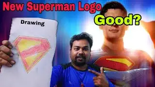 How to Draw New Superman logo | New S-Shield Logo | Step-by-Step Tutorial | Why new Superman logo