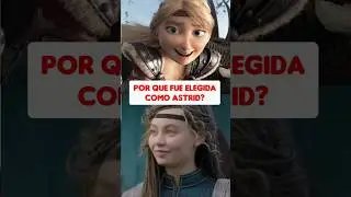 Por que una nueva astrid ?/ como entrenar a tu dragon live action actriz #shorts #peliculas