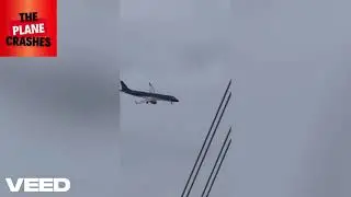 Plane Crash In Kazakhstan|  ERJ190 azer |  Flying From Baku To Grozny In Russia| Live footage