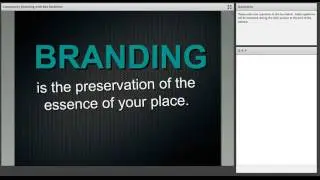 Community Branding Webinar with Ben Muldrow