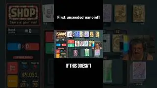 What e309 in Balatro looks like 🫨 biggest run of my life #gaming #balatro #naneinf #gamingshorts