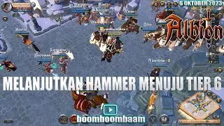 NGULI SANTUY MENUJU HAMMER TIER 6 #2 | Albion Online #14 | BoomBoomBaam | boomosuke