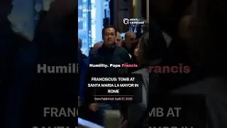 Breaking News: Franciscus: Tomb at Santa Maria la Mayor in Rome #religion