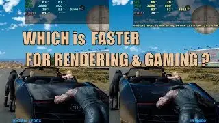 i5 8400 vs Ryzen 7 1700X : Gaming & Rendering Benchmarks