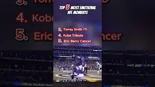 Ranking the top 5 emotional moments in NFL history #nfl #top5 #ranking