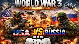 WORLD WAR 3 – USA vs RUSSIA | Massive Arma 3 Battle Simulation