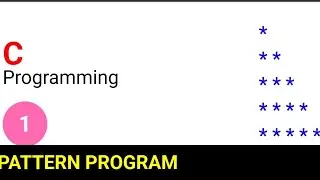 Pyramid Star Pattern in C Program | Step-by-Step Explanation with Code