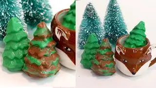 Peanut Butter Hot Chocolate Spoons (Tree Shape!) | Hot Chocolate Stirrers | RECIPE