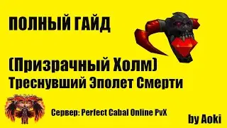 Гайд по Треснувший Эполет Смерти (Призрачный Холм) | Сервер Perfect Cabal Online PvX | by Aoki