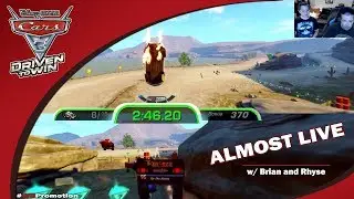 Cars 3 Driven to Win: Almost Live w/ Brian & Rhyse (30+ Min of Co-op Gameplay!) - HTG