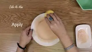 Color Me Mine Sponge Technique