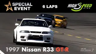Nissan R33 GT-R V-spec (1997) - High Speed RIng: Special Event (Gran Turismo 7)