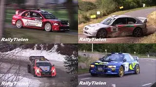 Best of Rally 2025 by RallyTielen - WRC, Rally1, Group B, Legend rally cars-Crash & Mistakes Full HD