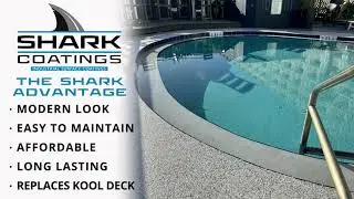 Pool Deck Upgrade With Shark Coatings