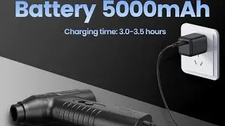 Review: 300000RPM Electric Air Duster  | Powerful Compressed Air Can Alternative for Tech Cleaning