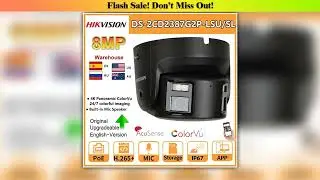 Hikvision 8mp Ip &mdash; Hands-On (2025): Hikvision 8MP IP Camera Panoramic Colorvu Turret DS