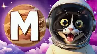 Letter M Song for Kids | ABC Phonics & Alphabet Song with Mr.Whitepaws