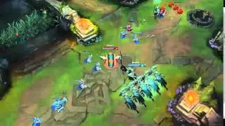 Azir wall, rammus bug.