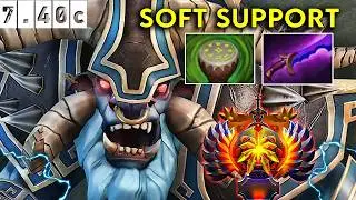 Spirit Breaker Immortal Soft Support - Dota 2 Patch 7.40c Pro Pub Gameplay