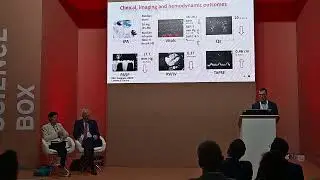 Dr Barkin Kultursay presenting impact of low-dose thrombolytic therapy in  acute pulmonary emboli