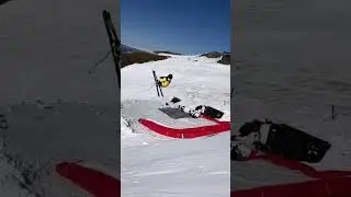 3 biggest sends on skis #snow #skisnowboard #send #sendit #skiing #snowboarding #shredding #shorts