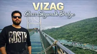 VIZAG Glass Skywalk Bridge #glassbridge #kailashgiri #skywalk #vizag #visakhapatnam #skywalker