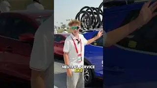 Большинство фанатов видят это только по телевизору, а я увидел это вживую &mdash; велосипед Shimano Neu...