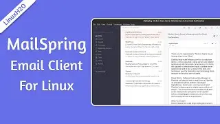 MailSpring • An amazing email client for Linux