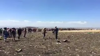 Ethiopian Airlines flight #ET302 crash site