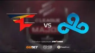 CSGO ELEAGUE Major Boston 2018 Cloud9 vs FaZe  Grande Final 1 de mirage BO3