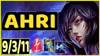 AHRI VS ORIANNA - 9/3/11 KDA MID GAMEPLAY MASTER I