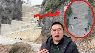 令牌石网红公路丨重庆小哥开面包车挑战【很重庆】