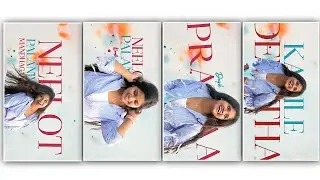 🔥New Rajasaab Movie Song 3D Video Editing in AlightMotion Template in Mobile Editing Telugu Toturnal