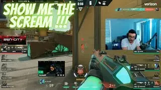 Show me The SCREM, Tarik's Reaction on Scream one taps #tarik #scream #valorant