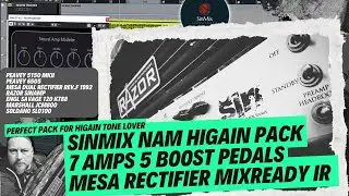 [ Neural Amp Modeler ] SinAmp and SinBox in a Metal Mix!