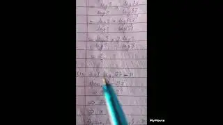 Evaluate:(i)log5 base3 x log27 base25,(ii)log9 base27 -log27 base9. Q A 151.HUKAM RAJ BHAGAT.