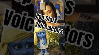 You Didn't Know These Singers Did Voice Acting 🤯 #facts #animation #disney #edit