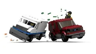 LEGO City Money Truck Chase Scene Tutorial